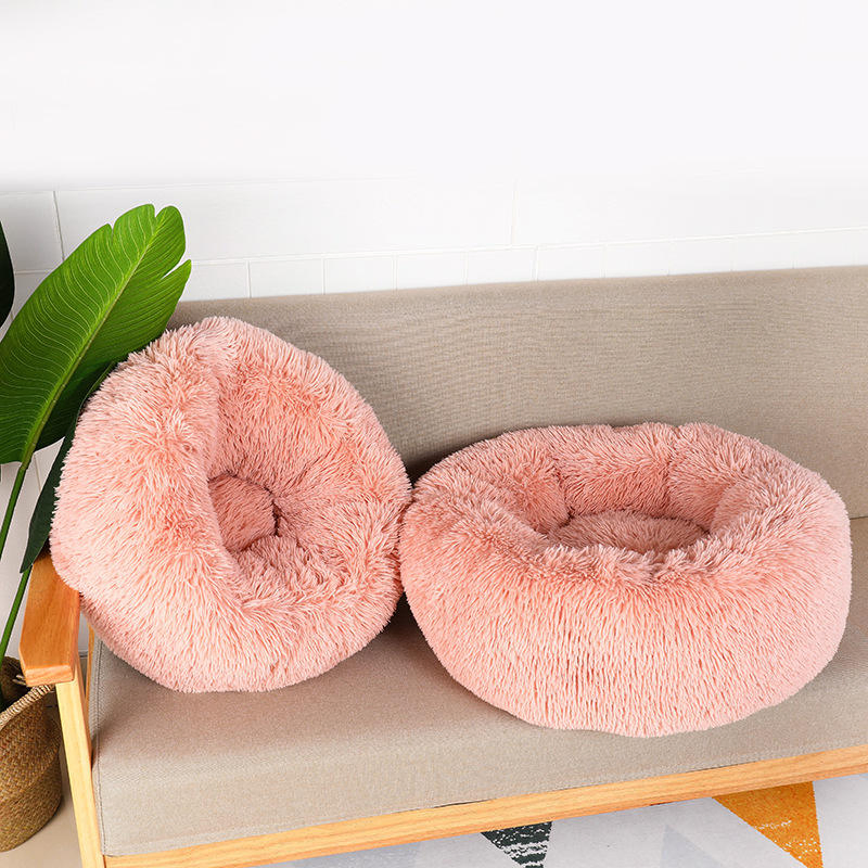 Popular Luxury Soft Push Pet Products Washable Dog Beds Colorful Soft Warm Pet Bed Cat Nest Pet Sofa Bed