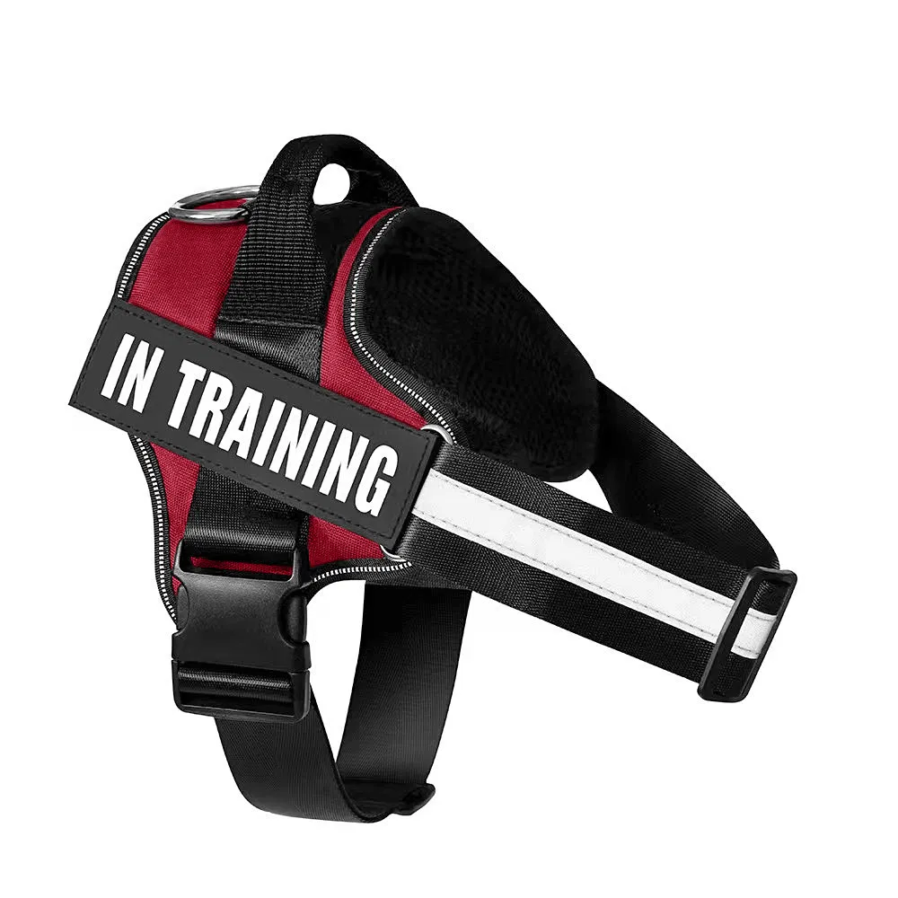 Hot Selling Customized Logo Color Pet Supply Reflective Dog Harness