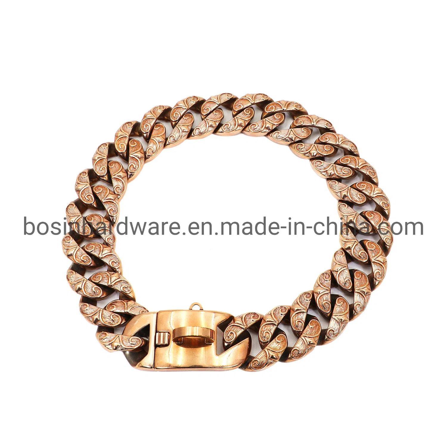 Personalized Stainless Steel Pet Chain Dog Collar