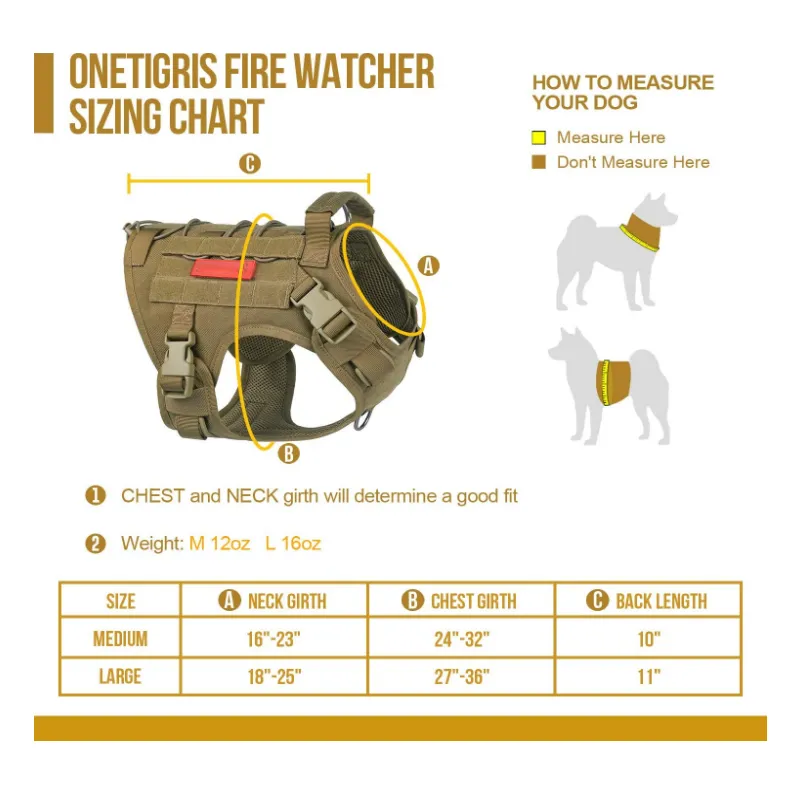 Tactical Dog Harness 6