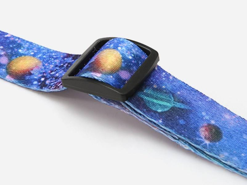 Sublimation Printing Pattern Design Dog Collar Metal Buckle Cotton Ribbons Heat Transfer Printing Collar Para Perro Pet Dog Supplies