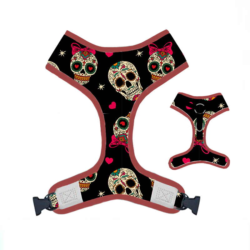 Wholesale Co-Friendly Halloween Decoration Soft Chinos House Training Dog Vest Pet Harness