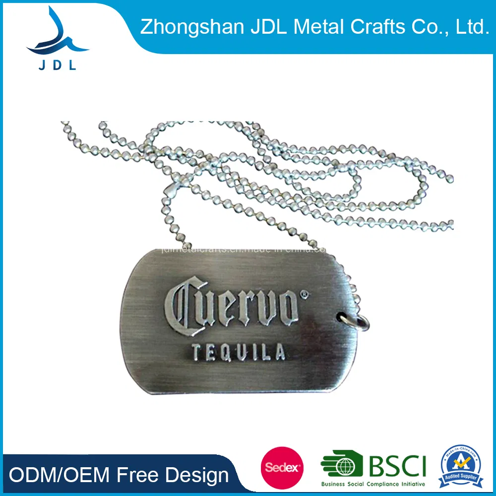 Fashion Design Silver Sex Charm Superman Collar with Identification Coin Lapel Pin Medal Badge Promotional Gift Dog Tag