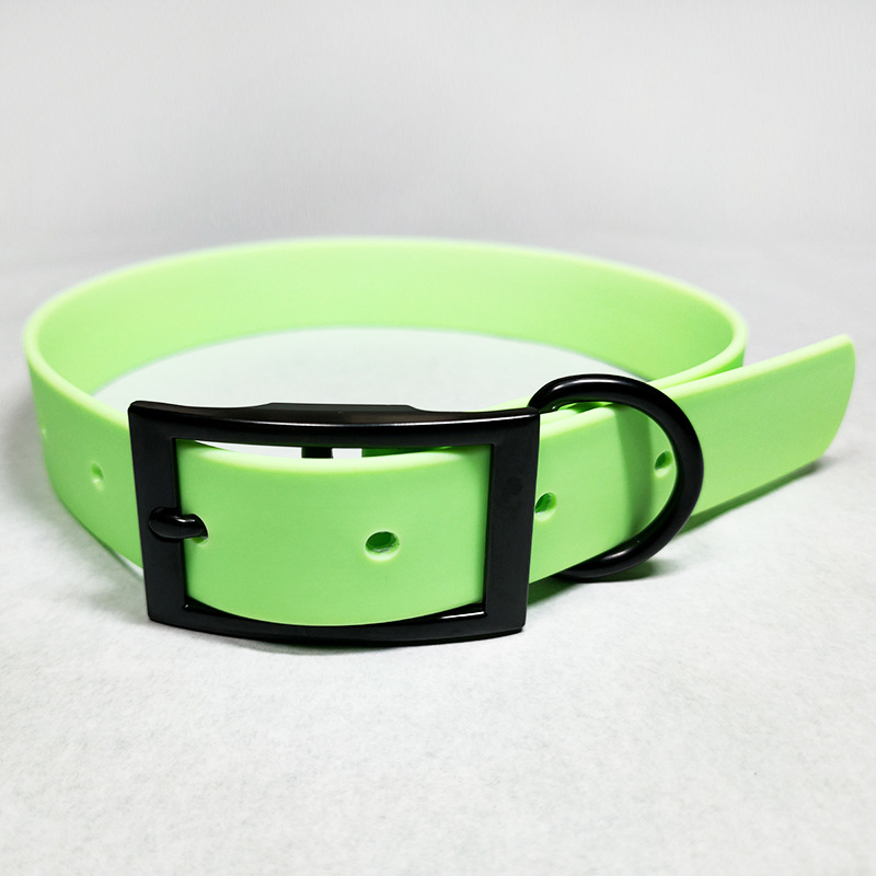 Luxury Personalized Charms Set PVC Thick Dog Collar for Girl Boy Dogs Large