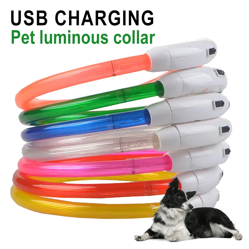 Rechargeable LED Dog Collar 10