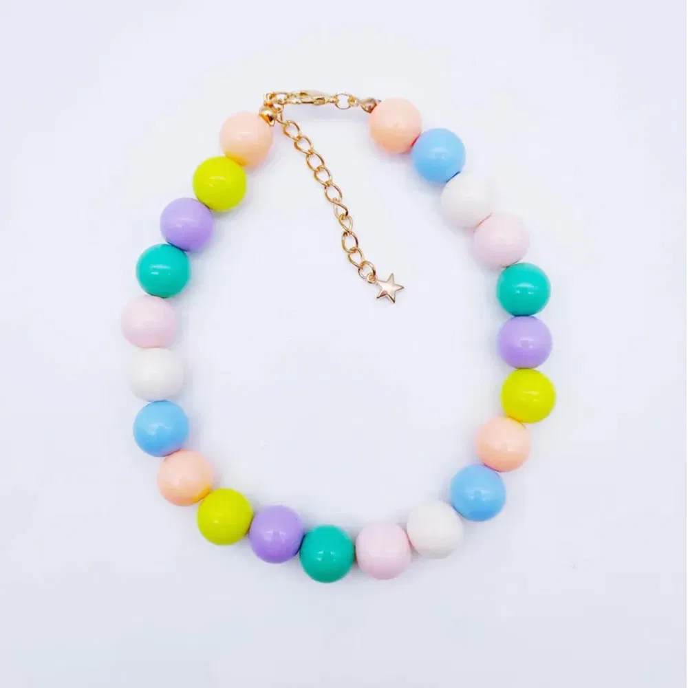 Luxury Pearl Pet Cat Collar, Cute Lace Bow Dog Cat Colla