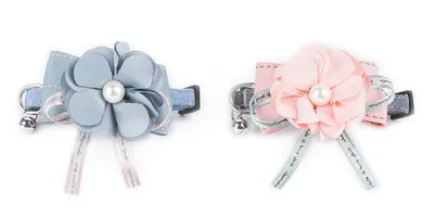 Pet Bows Collars 9