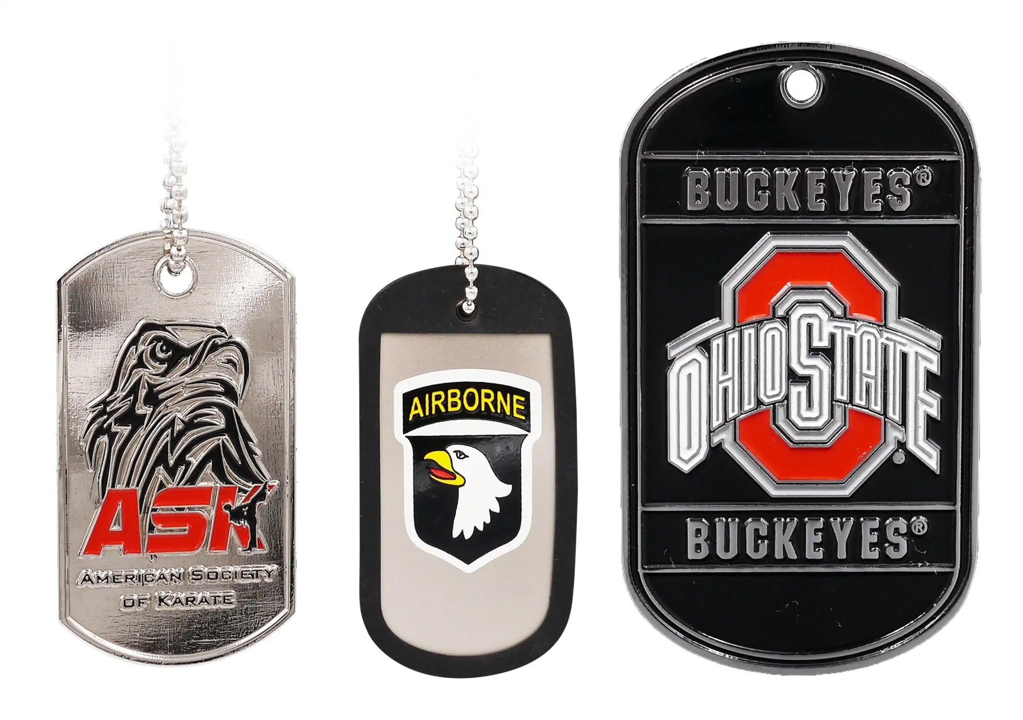 Pet Dog Necklace Clip-on Charm Pendant, Cat Dog Collar Tag Pendant with Clip for Key Ring