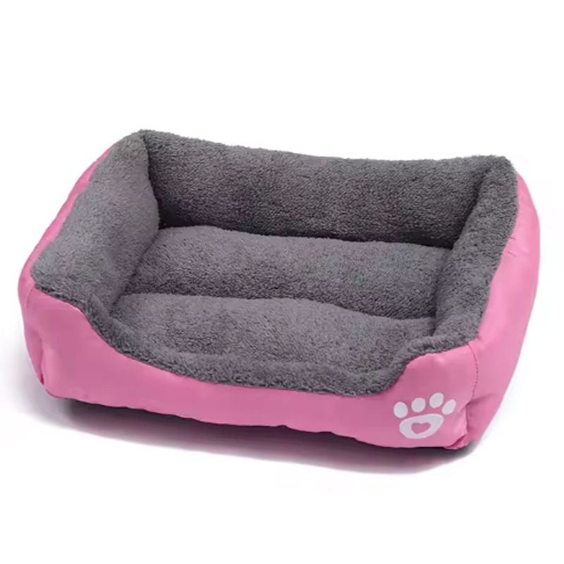 Manufacturer Wholesale Multi-Colors Oxford Plush Velvet Pet Bed Sofa Dog Bed Washable