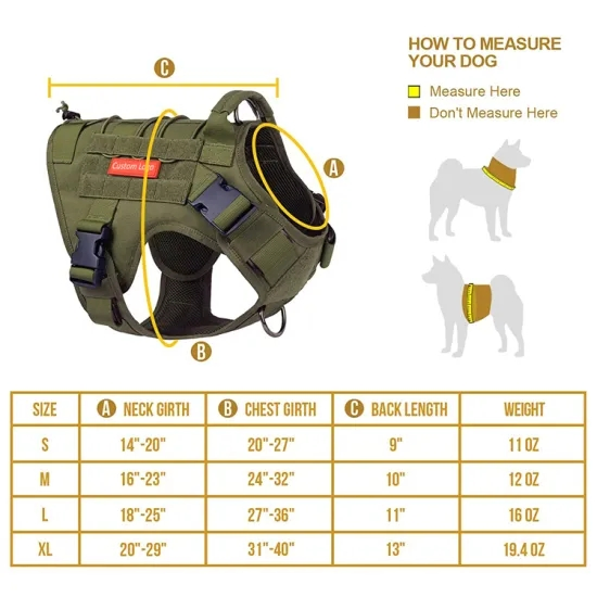 Durable Pet Safety Vest Durable No Pull Dog Harness Leash and Collar for Training
