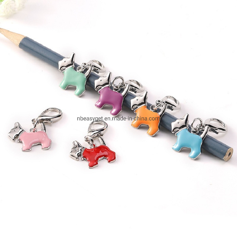 Pet Dog Shape Tag Dog Cute Charm Pendant Pet Accessories Esg16528