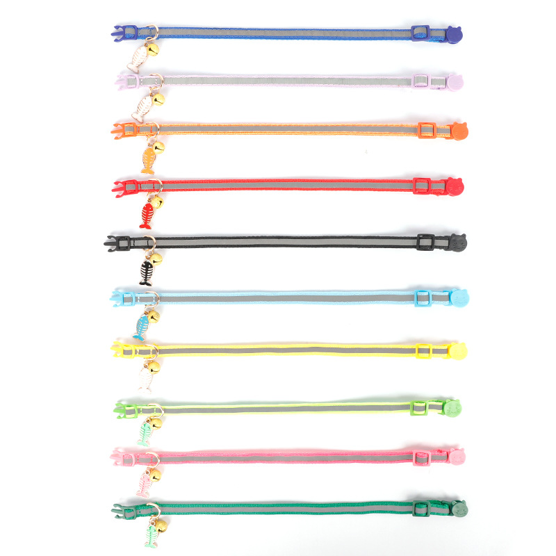 Factory Wholessale Custom Christmas PU Leather Nylon Pet Dog Cat Collar Product/Products Accesspores Supply with Bell Crystal Buckle