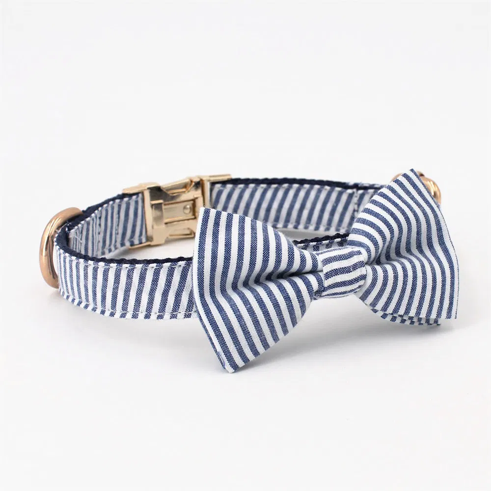 Hanyang Wholesale Dog Collar Dog Leash Pet Bowtie Custom