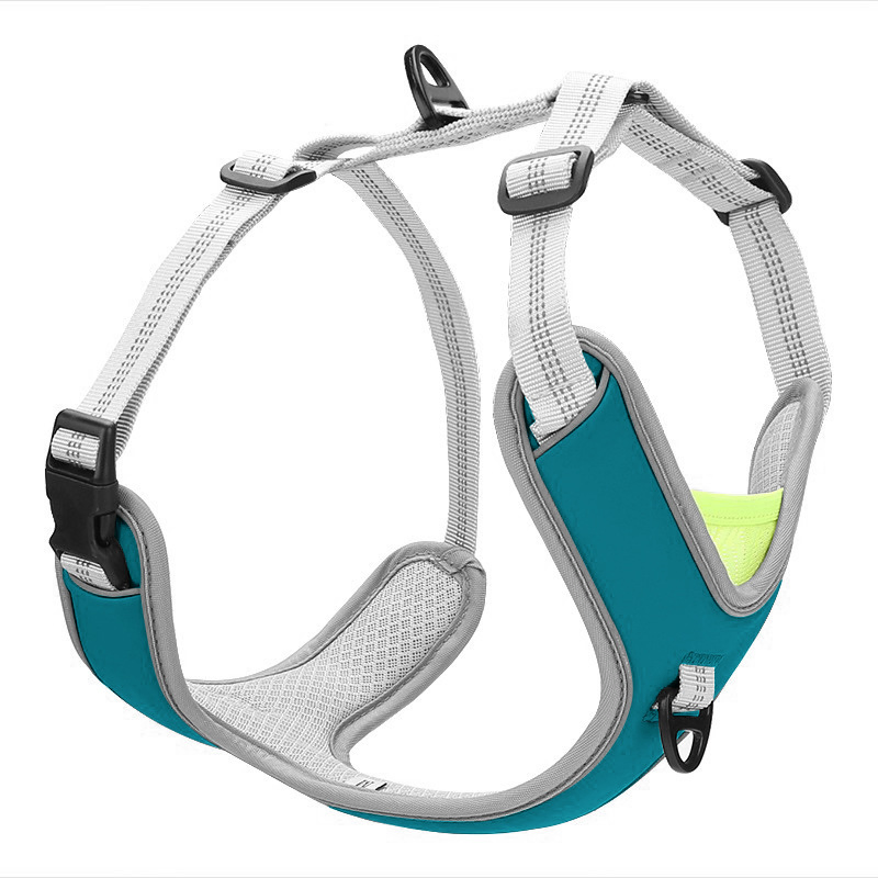 2024 New Pet Products Pet Chest Harness Adjustable Ultra Light Large Dog Leash Harness