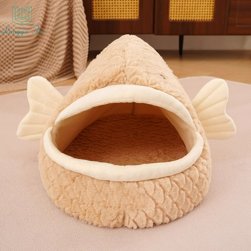 2026 Customizable Pet Bed Raised and Thickened All-Season Cat Bed Kitten Bed Summer Small Cat Bed Summer Cat Bed Soft and Comfortable Dog Beds