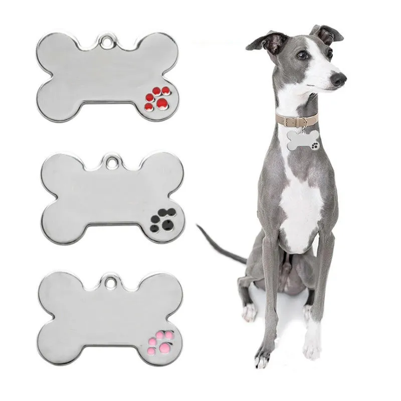 Pet ID Tag Anti-Loss Collar Pendant
