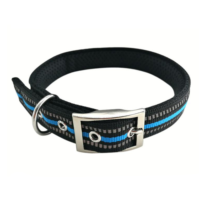 Customized Reflective Breathable Stripe Pet Cat Dog Collar