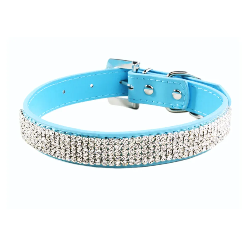 Adjustable PU Leather Pet Dog Collar 5