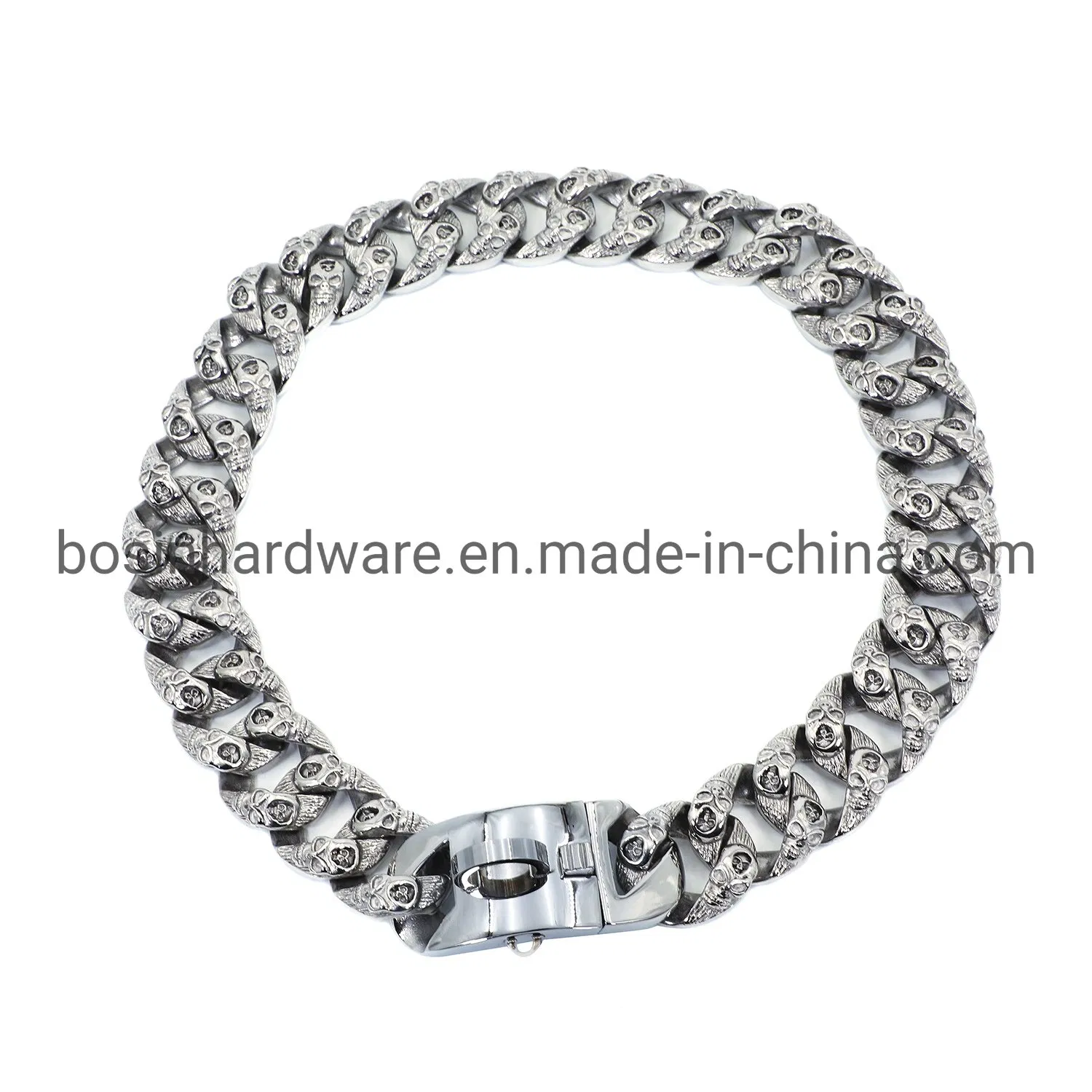 Personalized Stainless Steel Pet Chain Dog Collar