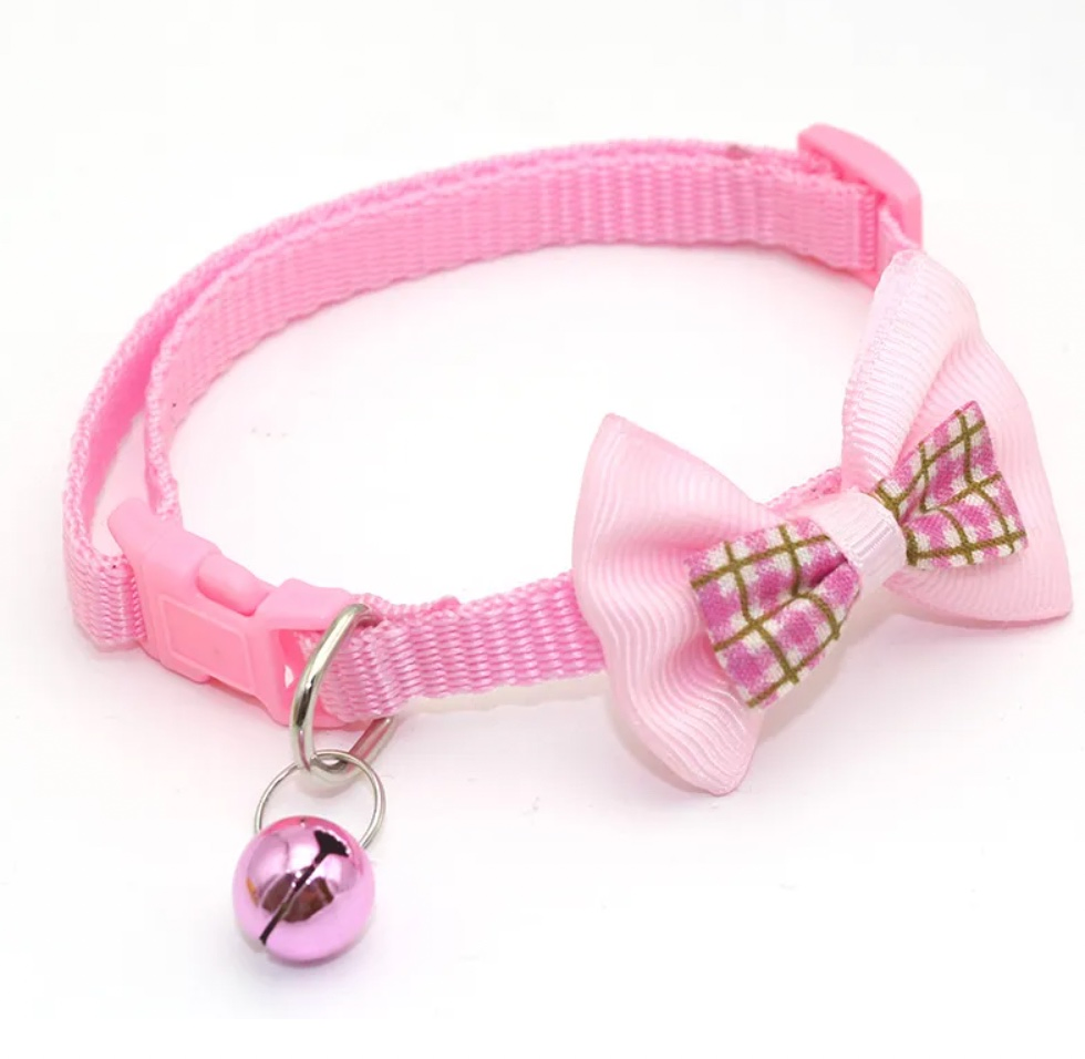 Wholesale Cheap Bells Cats Collars Dogs Neck Ties Pets Cats Bow Tie