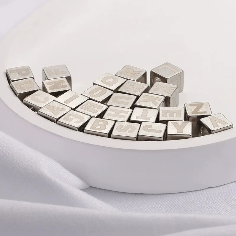 Square Letter Beads 5