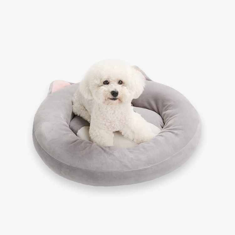 Cat Pet Bed Anti-Slip Bottom Calming Dog Beds Luxury Pet Bed
