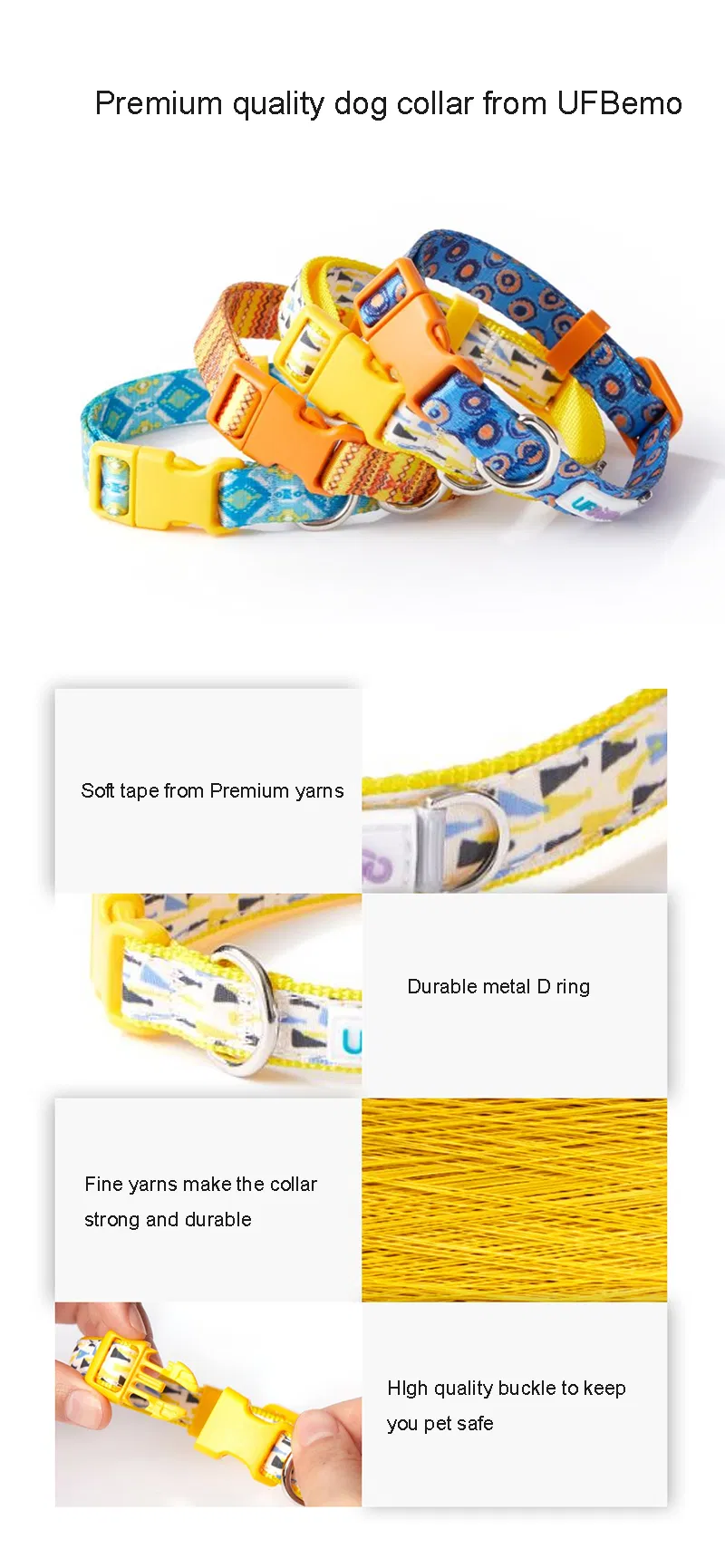 Pet Dog Collar Detail