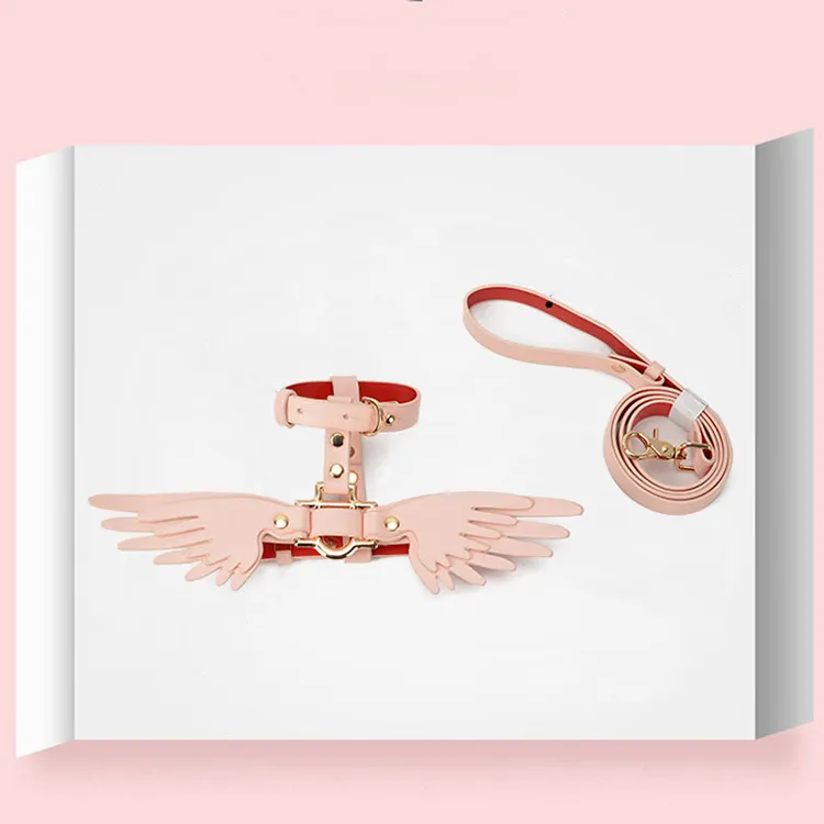 Blue and Pink Pet Collar