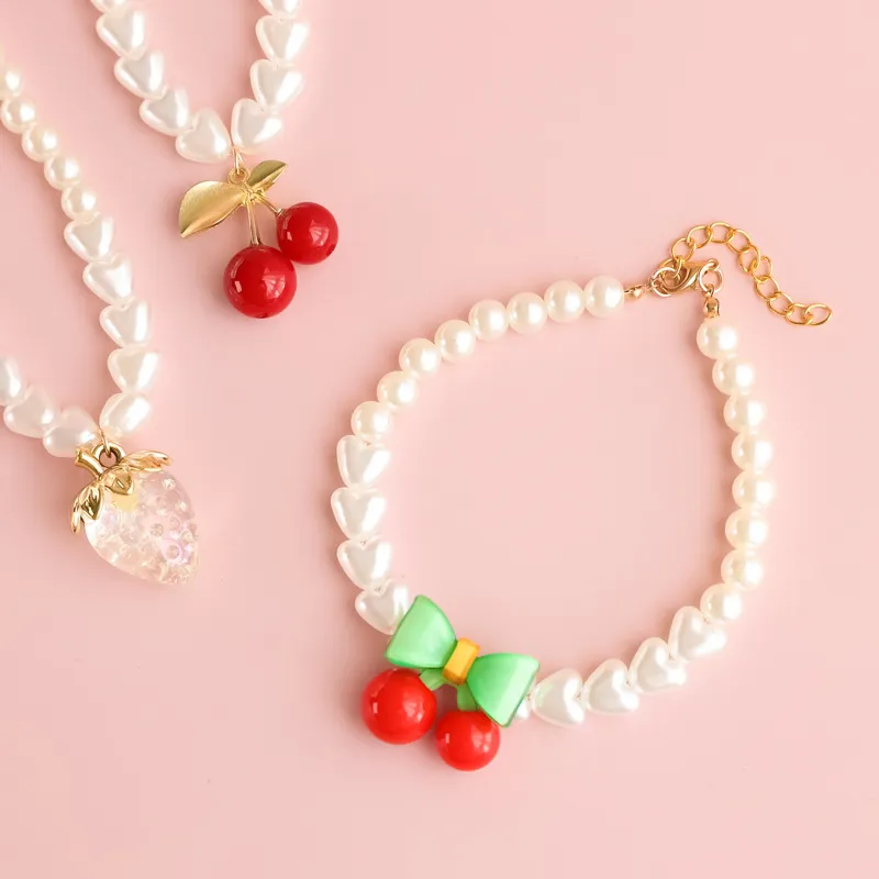 Pet Collar Pearl Necklace