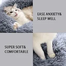 Round Cozy Pet Bed