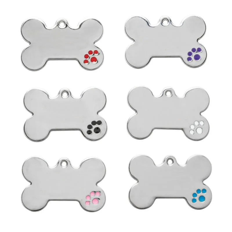 Custom Bone Shape Pet ID Tag