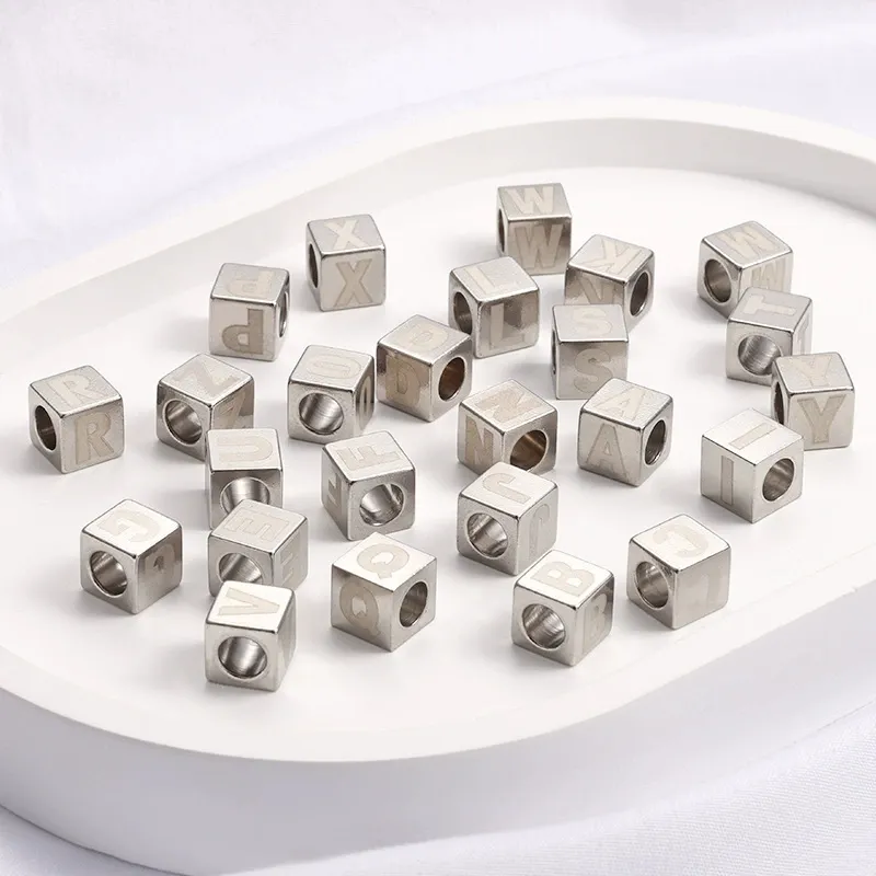 Square Letter Beads 2