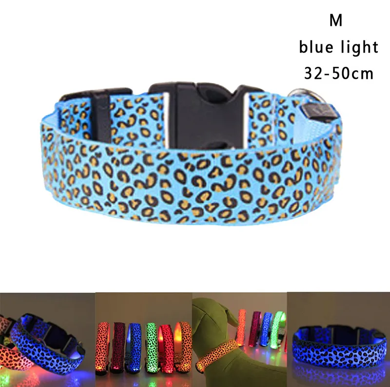LED Dog Collar Blue