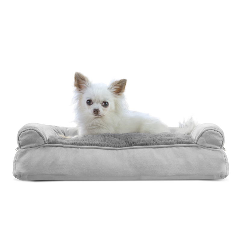 Hanyang Custom Pet Beds for Large Dogs Washable Sofa Memory Foam Dog Bed Orthopedic Dog Bed