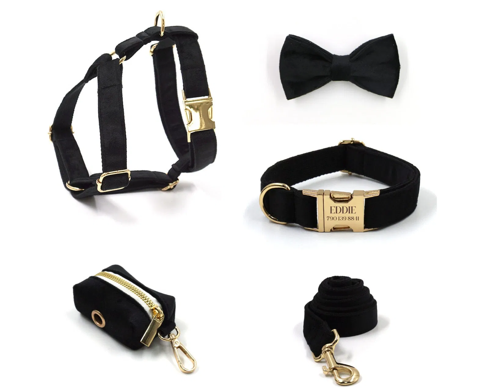 Hanyang Custom Classic Cheap Pet Collar Dog Chest with Cute Bowknot