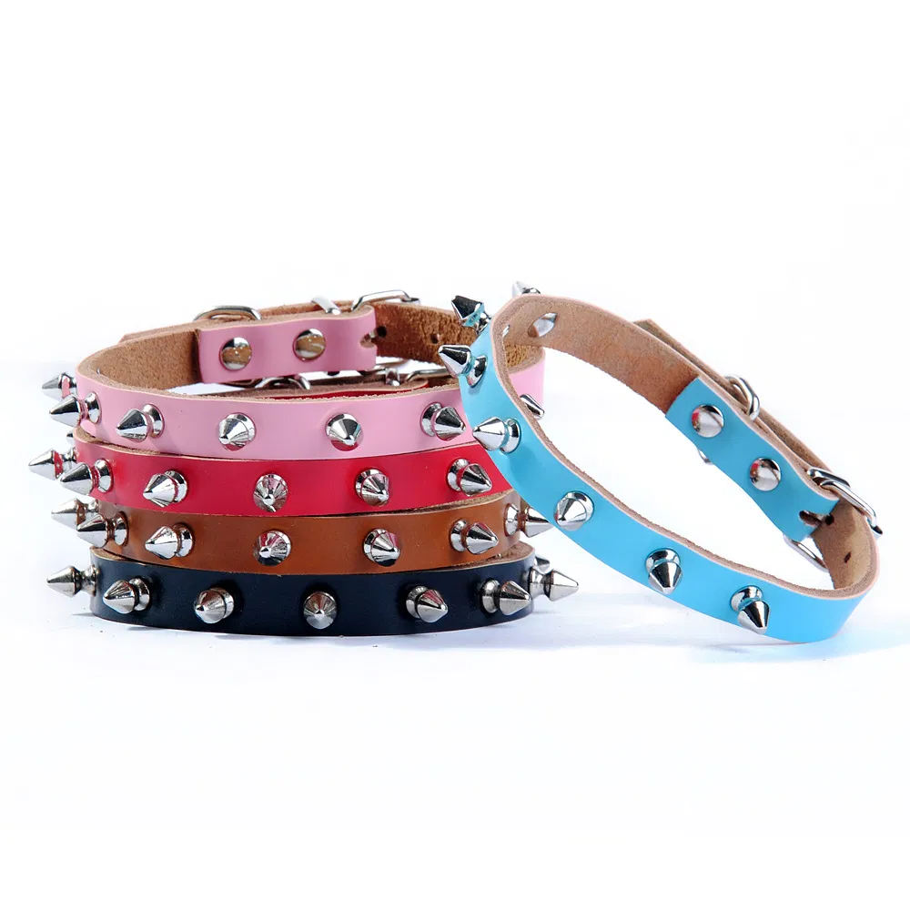 Custom Design Soft Bling Diamante Identification Pet Collar for Dog