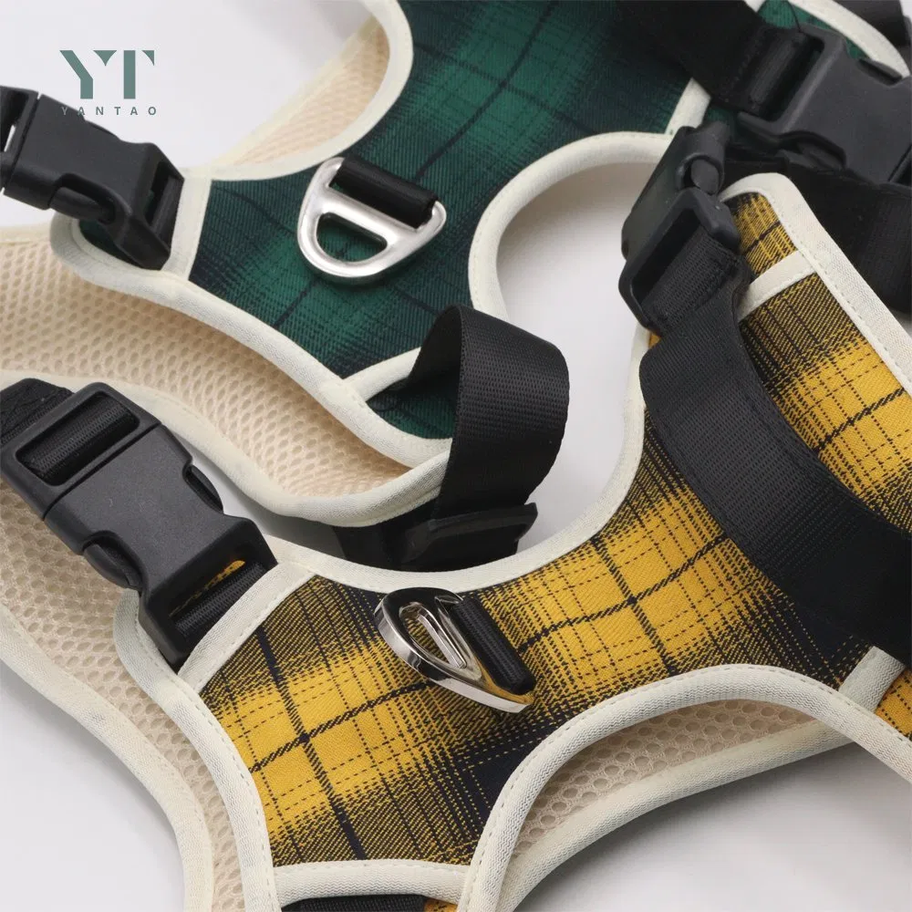 Pet Products Custom Luxury Tactical Pet Harness Outdoor Pet Training Breathable Dog Harness Soft Mesh Padded No Pull Adjustable Dog Harness