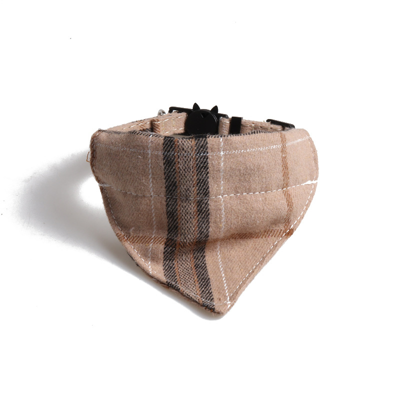 High Quality Designer Bow Tie Pet Collars Dog Bandana Collar Adjustable Cotton British Plaid Safety Dog Cat Collars Pet Supplies