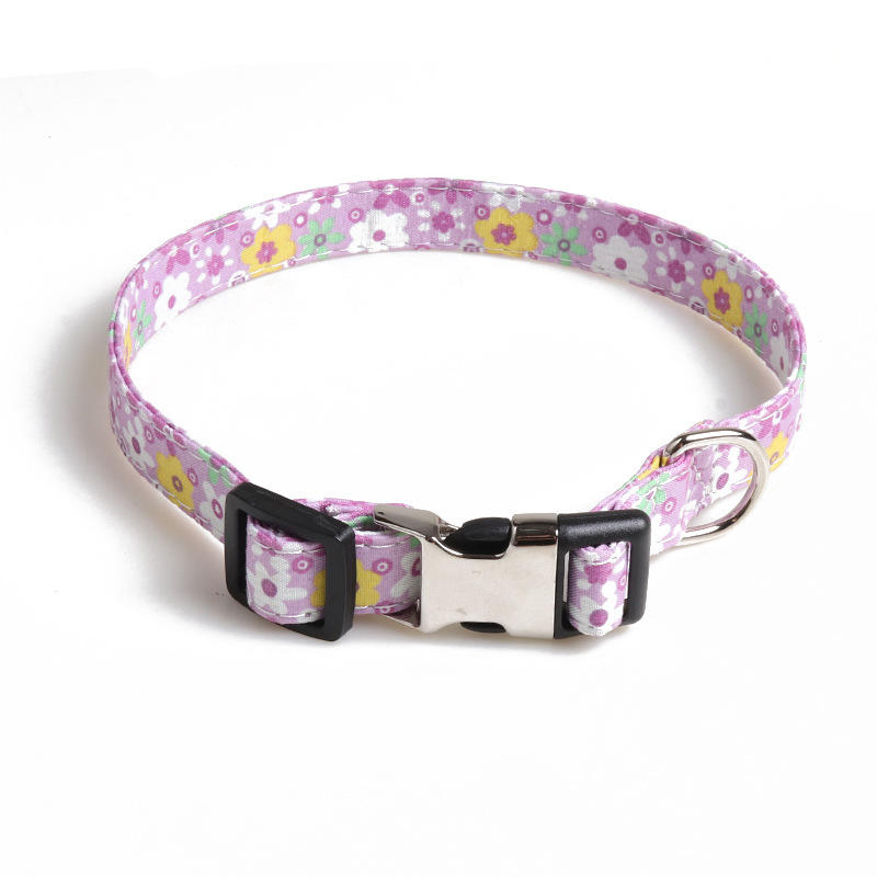 Pet Floral Collar Adjustable Cute Dog Collar