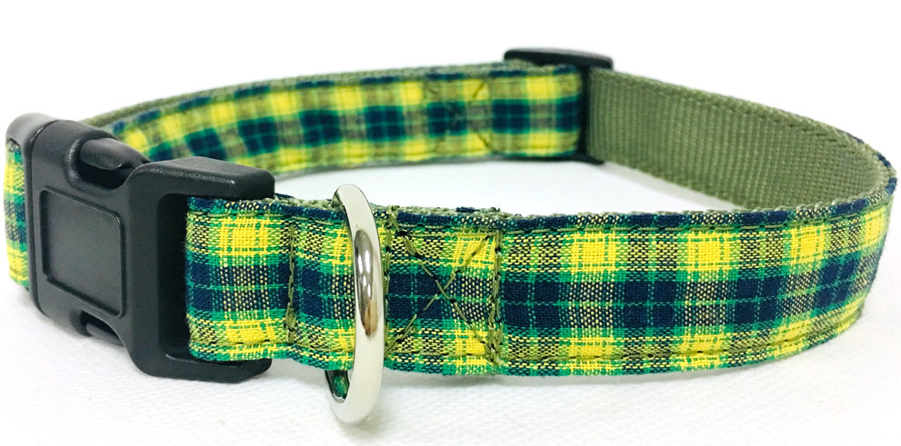 Dog Collar, Patterned Pet Collar, Cat Collar, Padded Dog Collar, Custom Collar, Personalised Dog Collar (PCW0029)