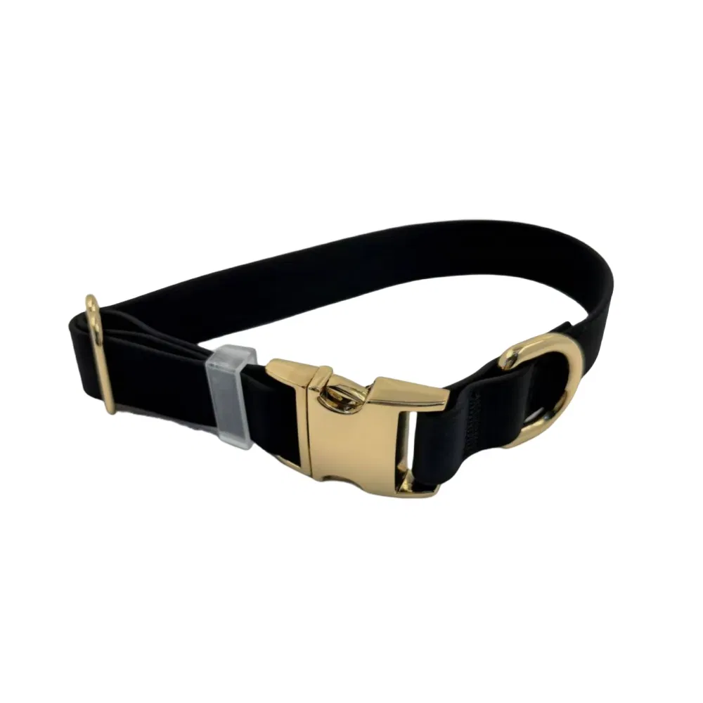 PVC Dog Collar Personalized Pet Collar with Zinc Alloy Buckle Adjustable Hunting Collar OEM/ODM Training Collar