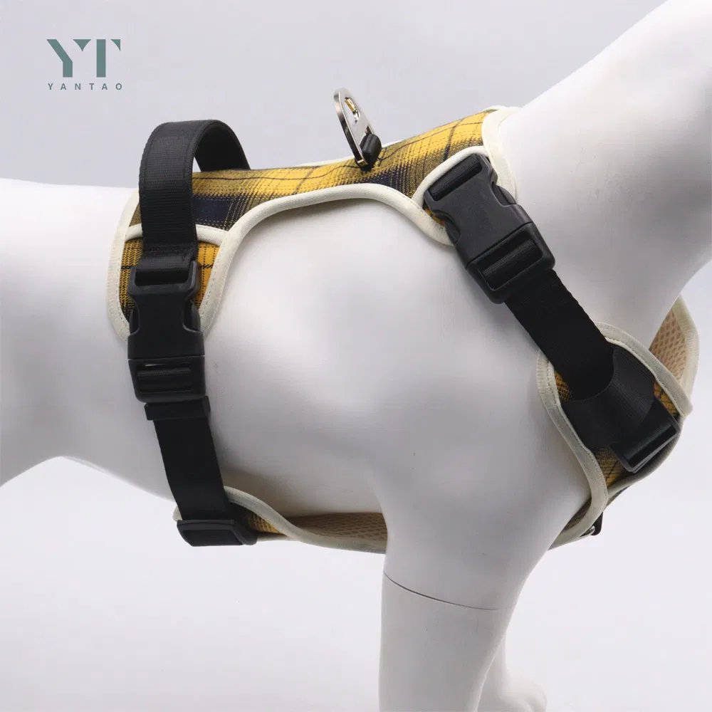 Pet Products Custom Luxury Tactical Pet Harness Outdoor Pet Training Breathable Dog Harness Soft Mesh Padded No Pull Adjustable Dog Harness