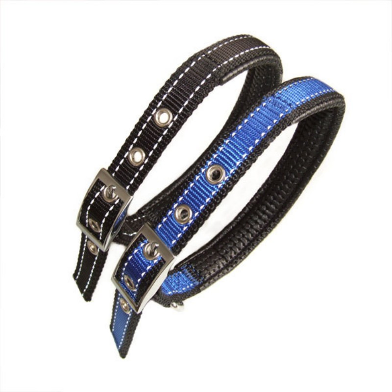 Solid Pattern Buckle Personalized Classic Simple Safety Reflective Pet Collar