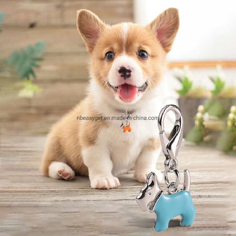 Pet Dog Shape Tag Dog Cute Charm Pendant Pet Accessories Esg16528