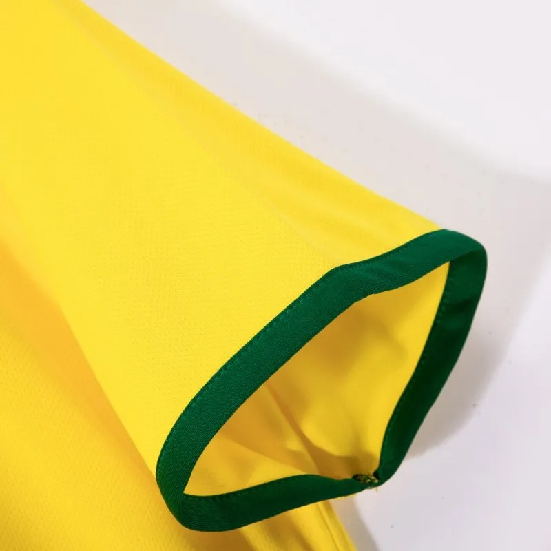 2014 Brazilian Retro Classic Football Jersey Shirt Vintage Style Soccer Jersey