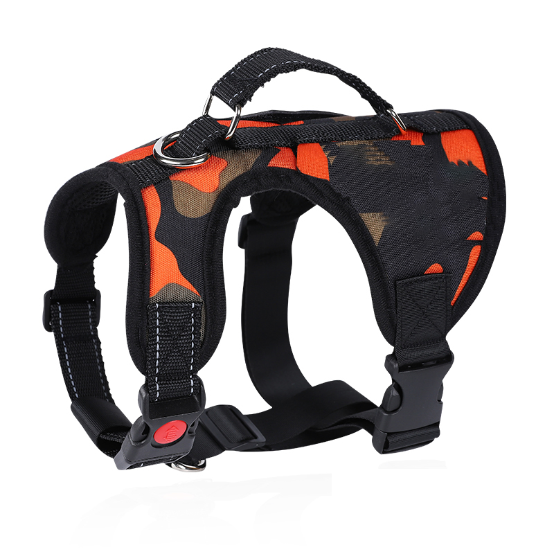 Heavy Duty Luxury Reflective No Pull Soft Pet Harness Vest for Dogs, Factory Price Custom Personalized Adjustable Dog Harnes