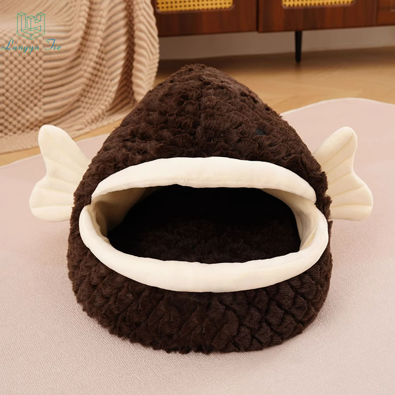 2026 Customizable Pet Bed Raised and Thickened All-Season Cat Bed Kitten Bed Summer Small Cat Bed Summer Cat Bed Soft and Comfortable Dog Beds