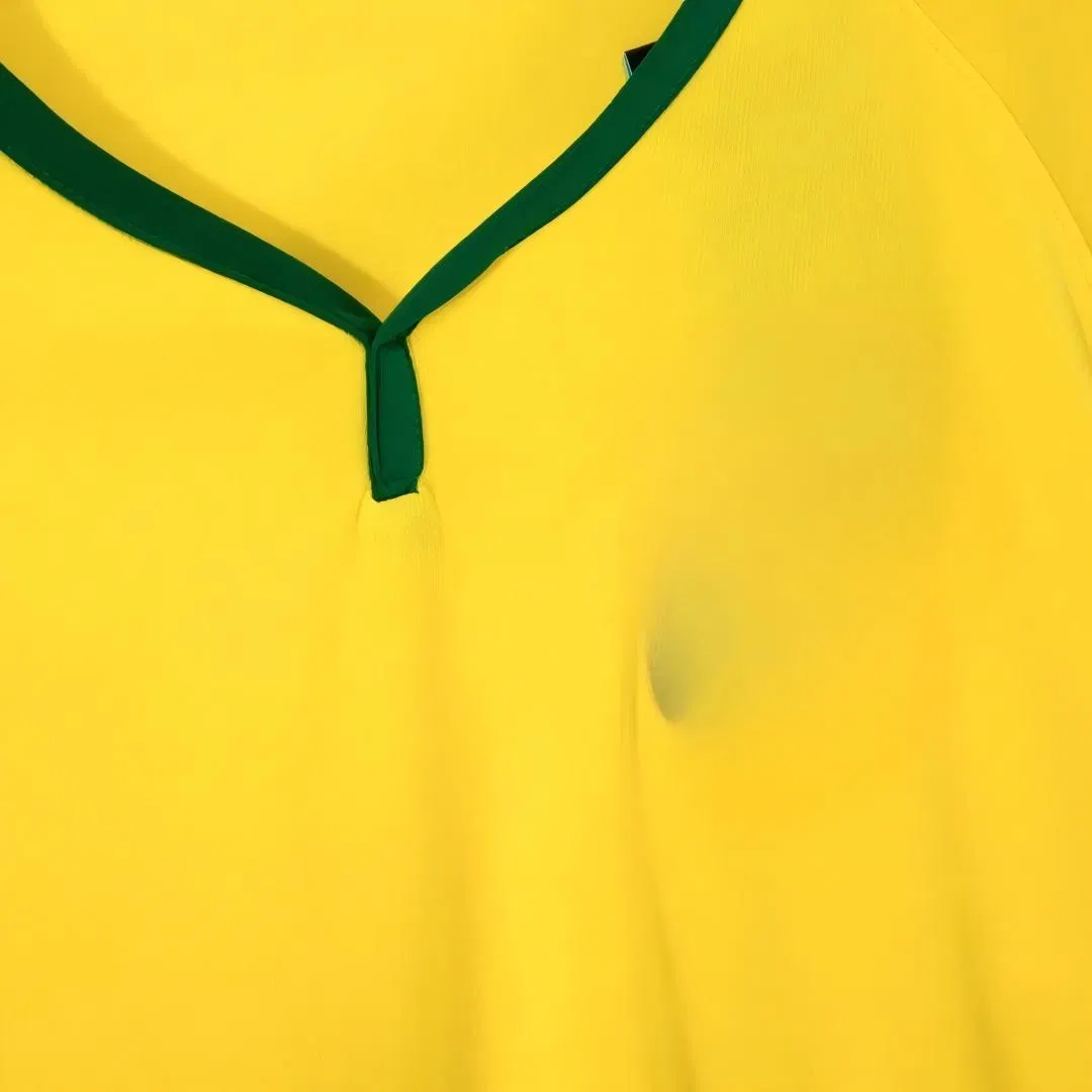 2014 Brazilian Retro Classic Football Jersey Shirt Vintage Style Soccer Jersey