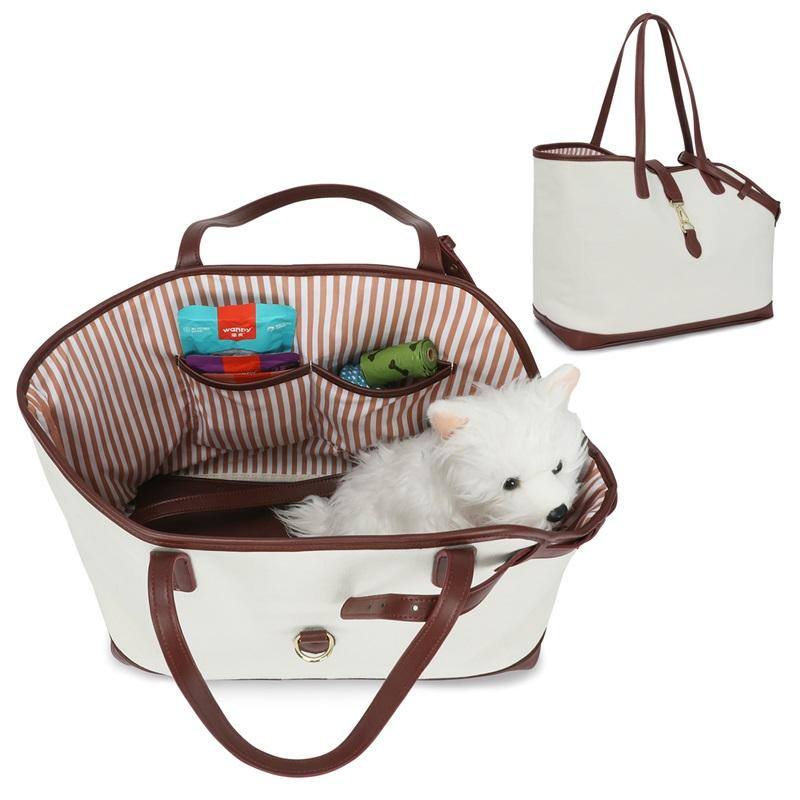 Pet Travel Carrier Bag Dog &amp; Cat Handbag Carrier Breathable Portable Tote for Dogs &amp; Cats Travel &amp; Outdoor