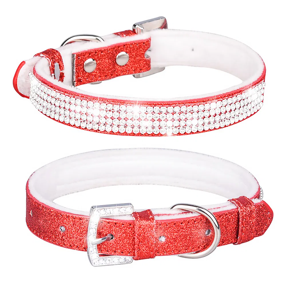 Pet PU Collar Adjustable Collar for Dog